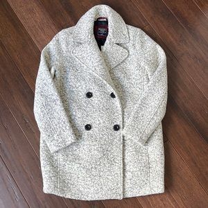 NWT Abercrombie & Fitch Donegal Cocoon Car Coat